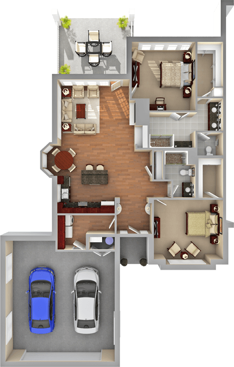 Hawthorn floor plan
