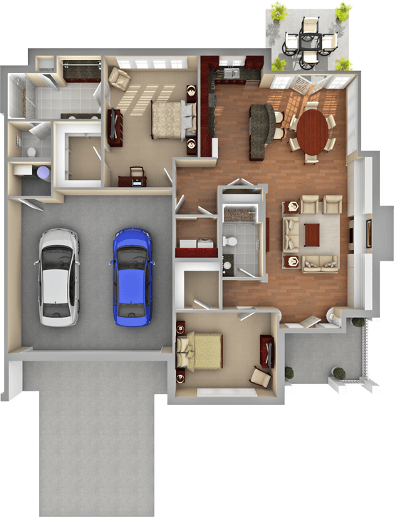 Sweetfern floor plan