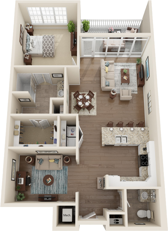 Blossom floor plan