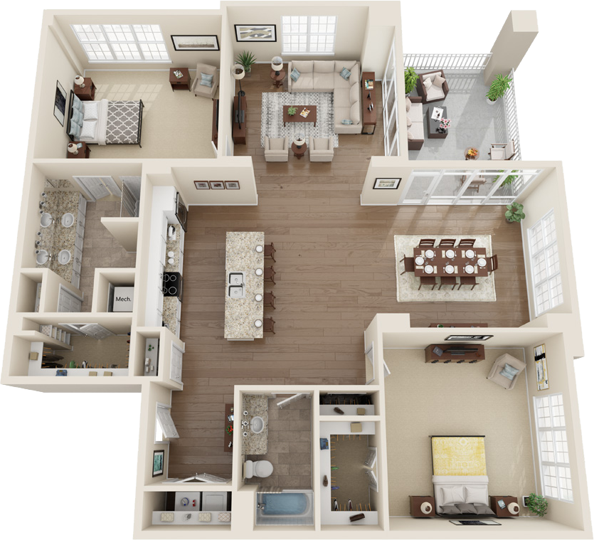 Devine floor plan