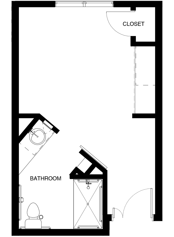 Azalea 2D architectural floor plan drawing