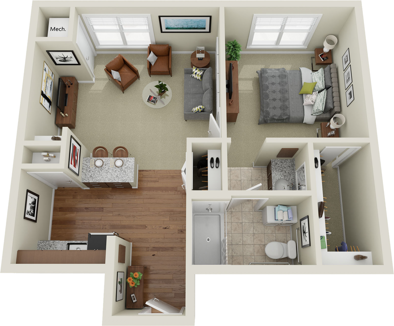 Bradford Pear floor plan