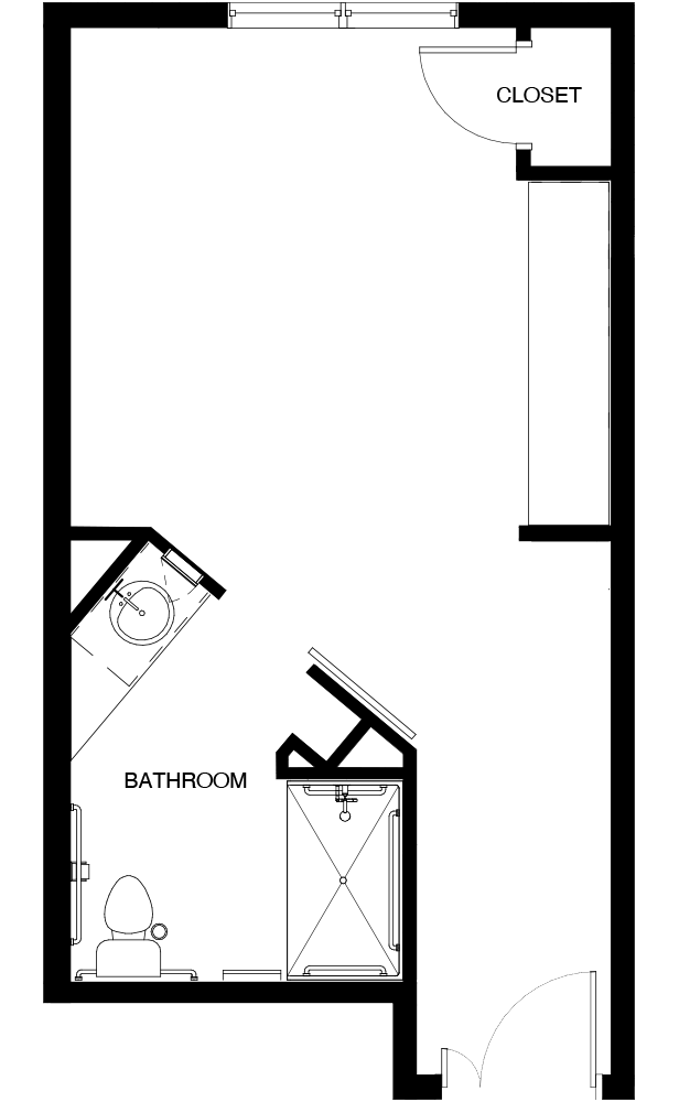 Camelia 2D architectural floor plan drawing