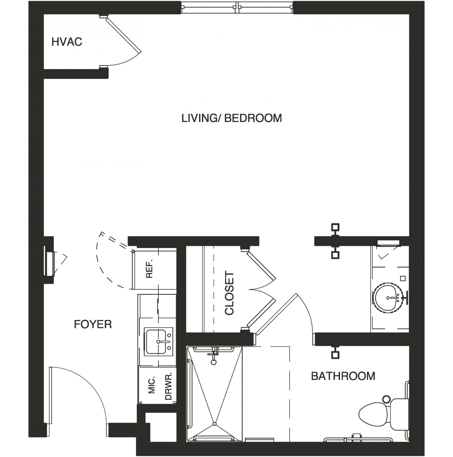 Cypress 2D architectural floor plan drawing