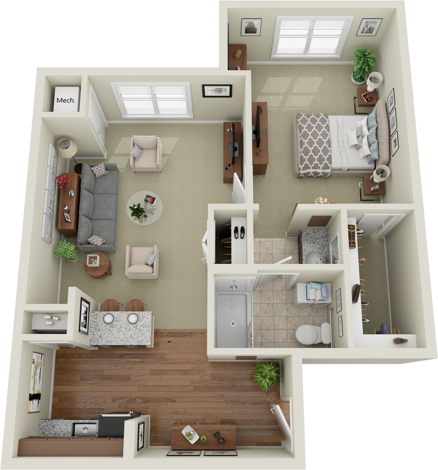 Live Oak floor plan