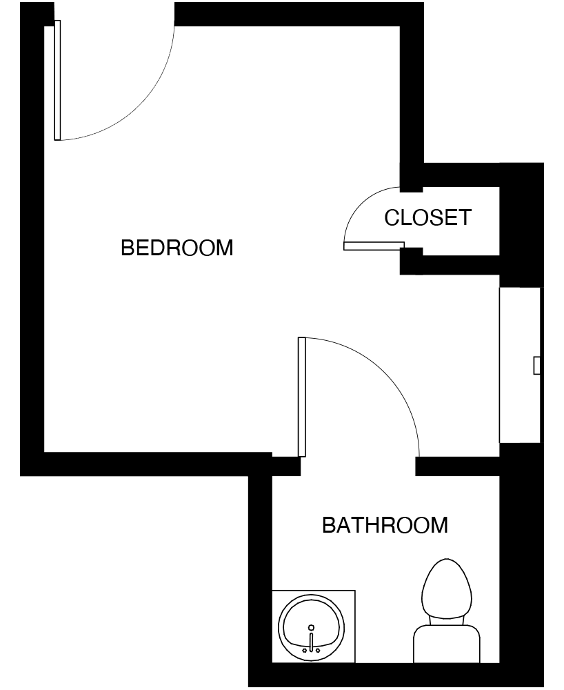 Primrose 2D architectural floor plan drawing
