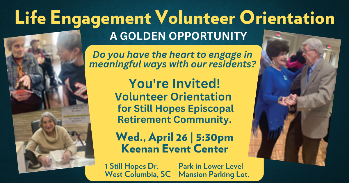 Be the reason someone smiles today! Volunteer at Still Hopes