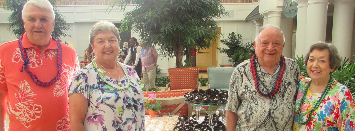 Kicking Off Fall With A Luau!